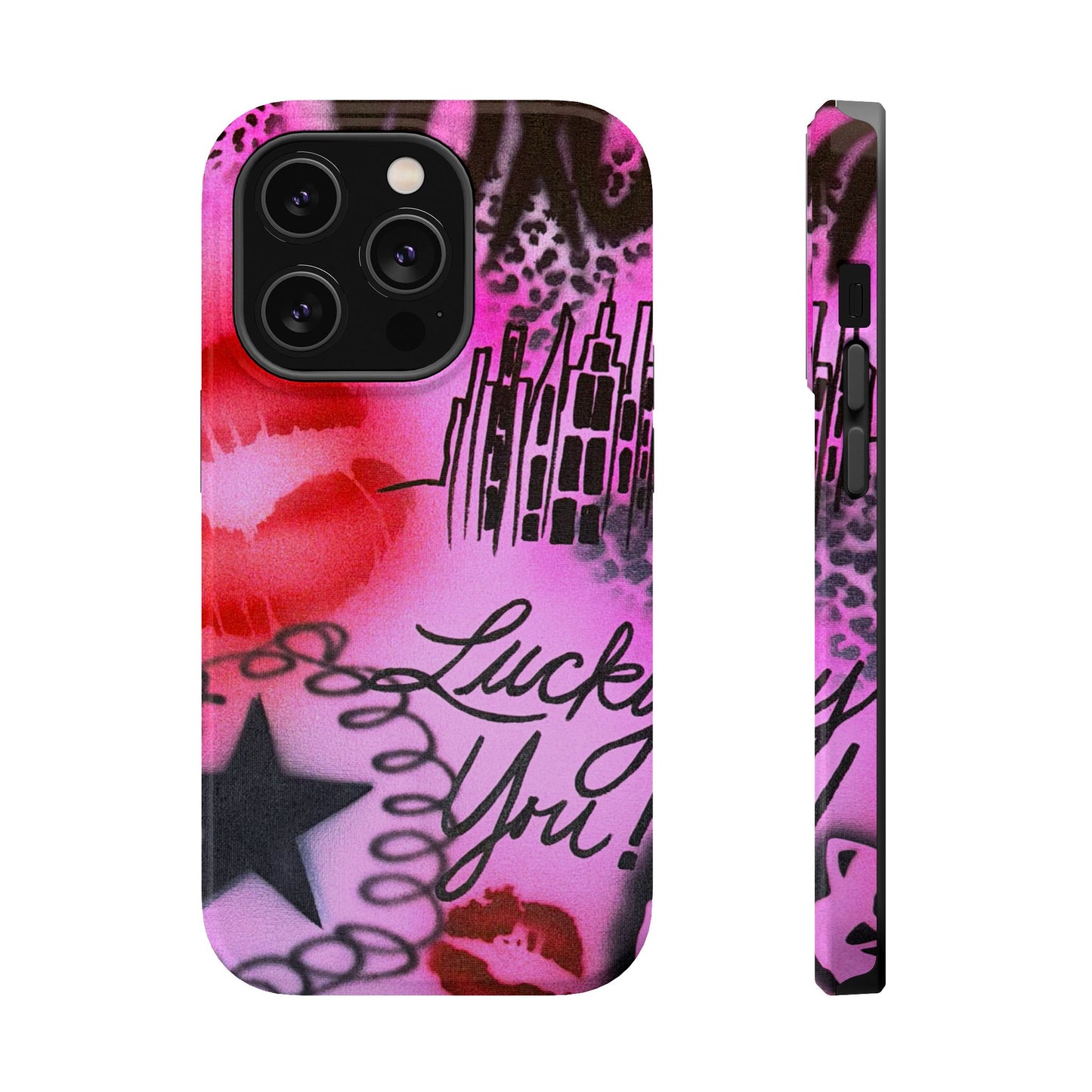 MagSafe "ulterior motive" airbrush iPhone case