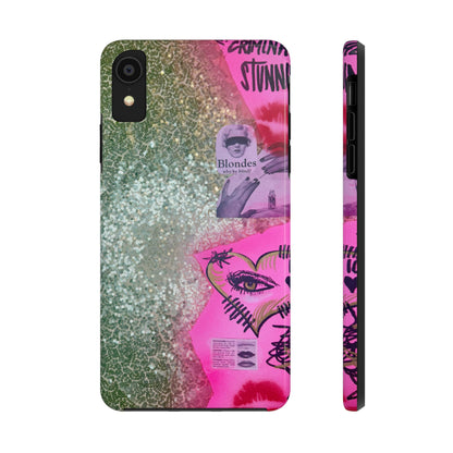 "glitter gloss" airbrush iPhone case