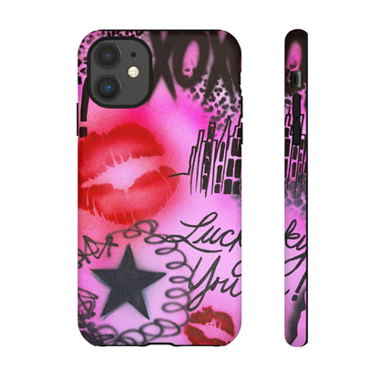 "ulterior motive" airbrush iPhone case
