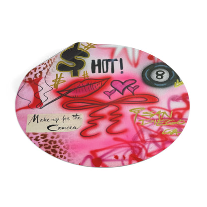 "IT girl" airbrush vinyl sticker