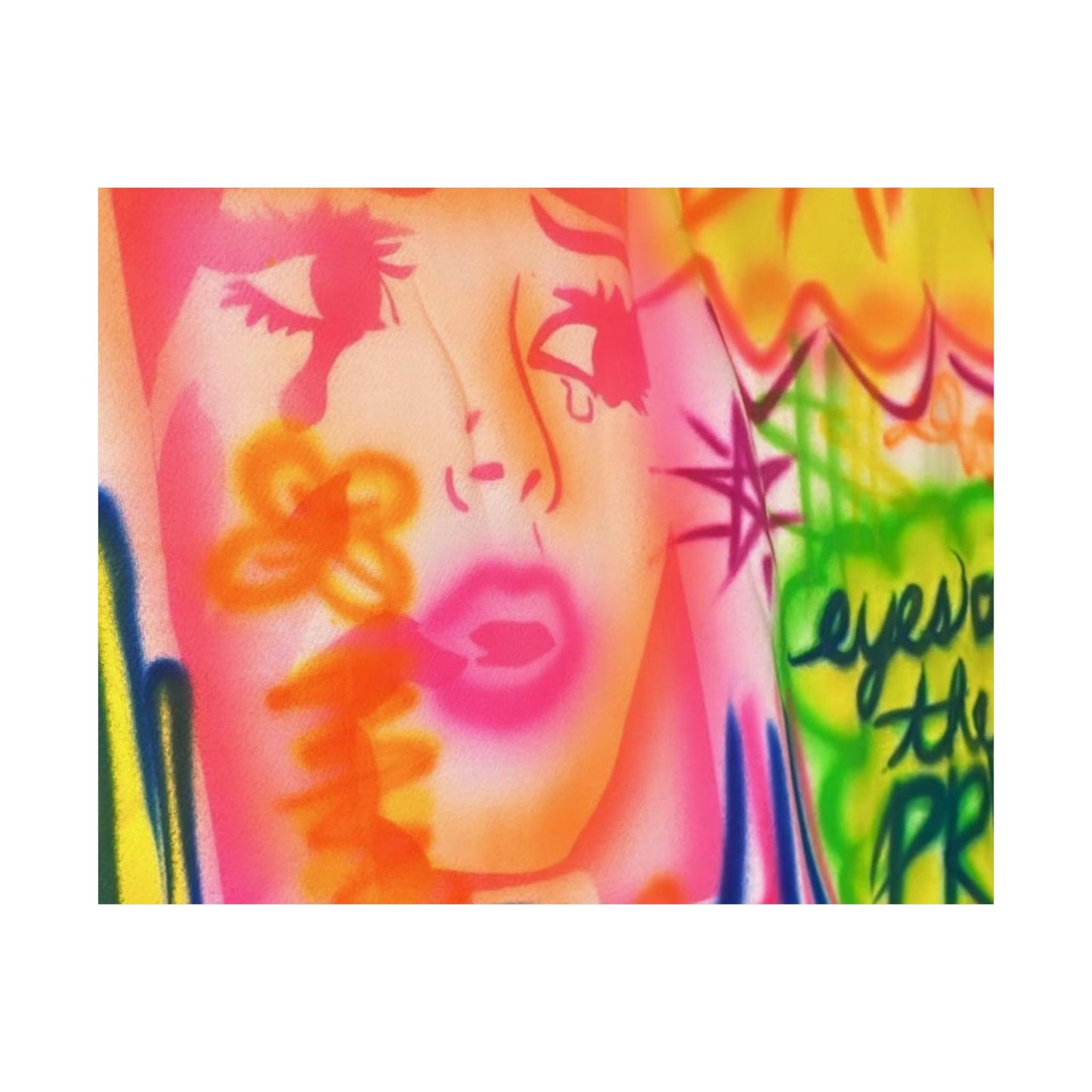 "current standards pt. 2" airbrush horizontal print
