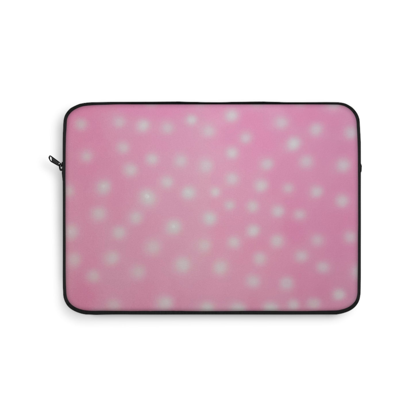 "strawberry swirl polka dot" airbrush laptop sleeve