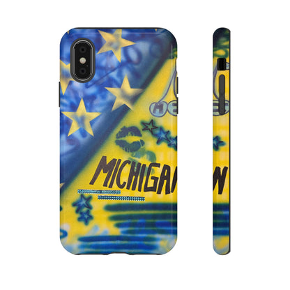 "ann arbor, mi" airbrush iPhone case
