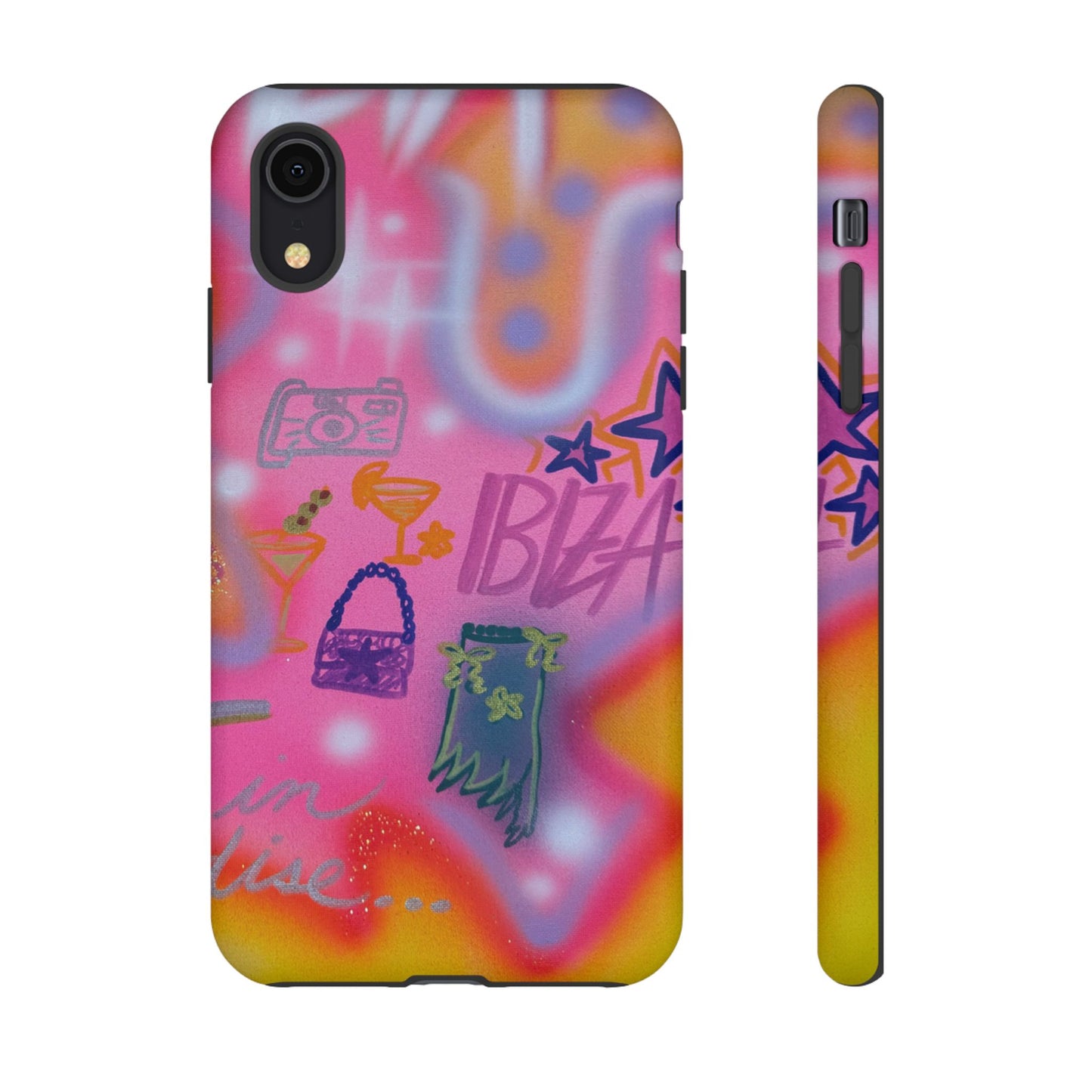 "ibiza" airbrush iPhone case