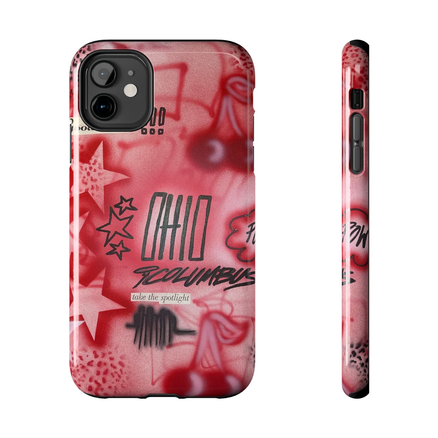 "columbus, ohio" airbrush iPhone case