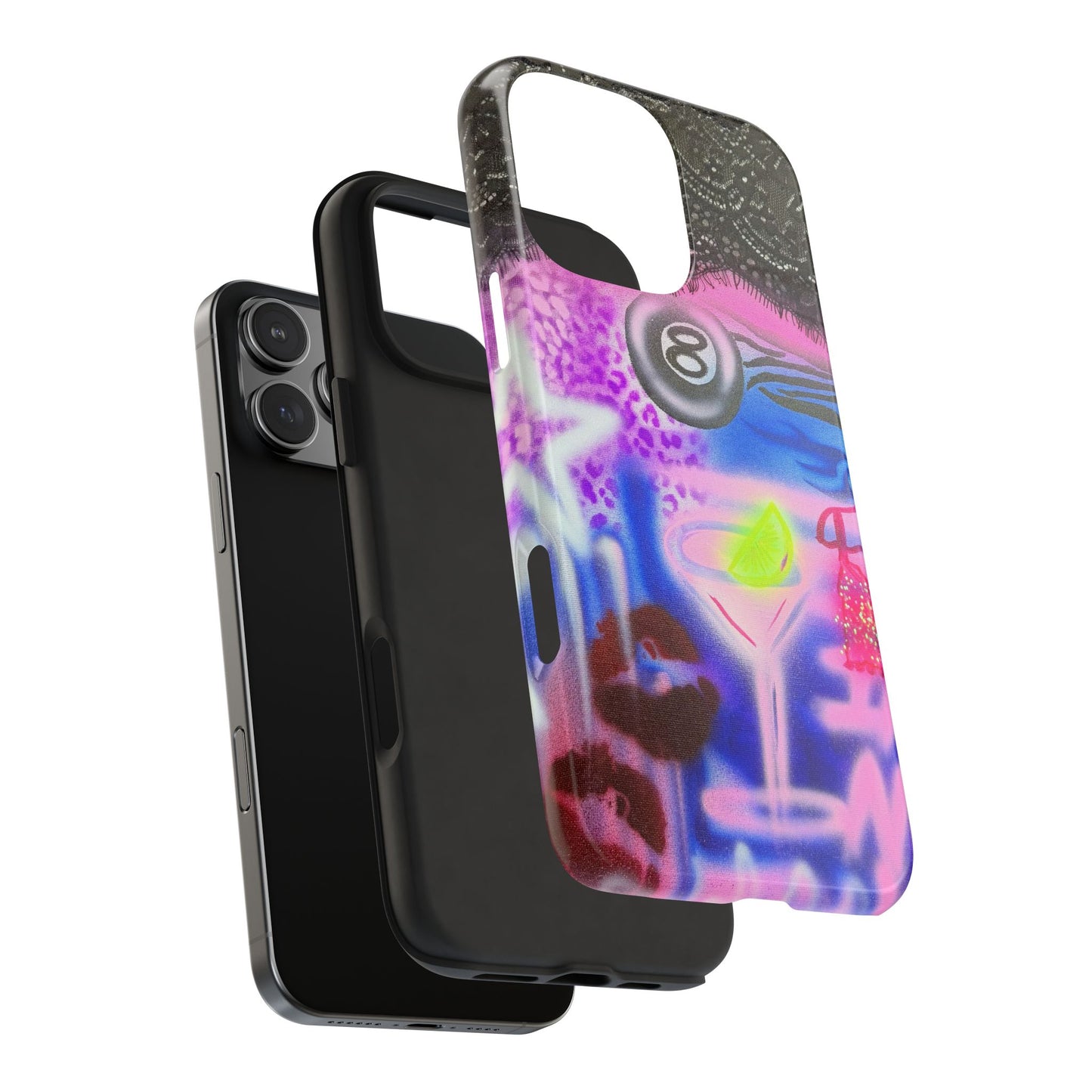 "dream life" airbrush iPhone case