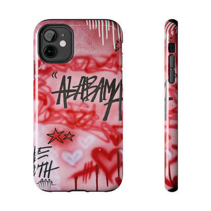 "alabama" airbrush iPhone case