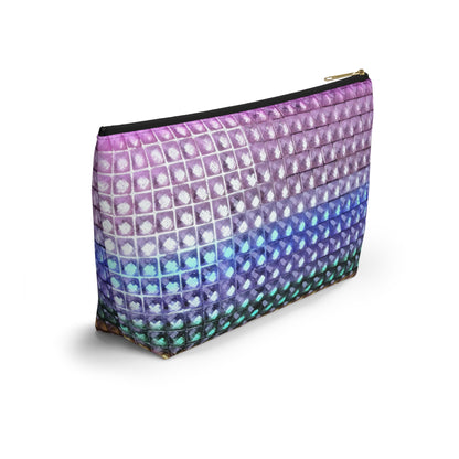 "multicolor studs" airbrush makeup pouch