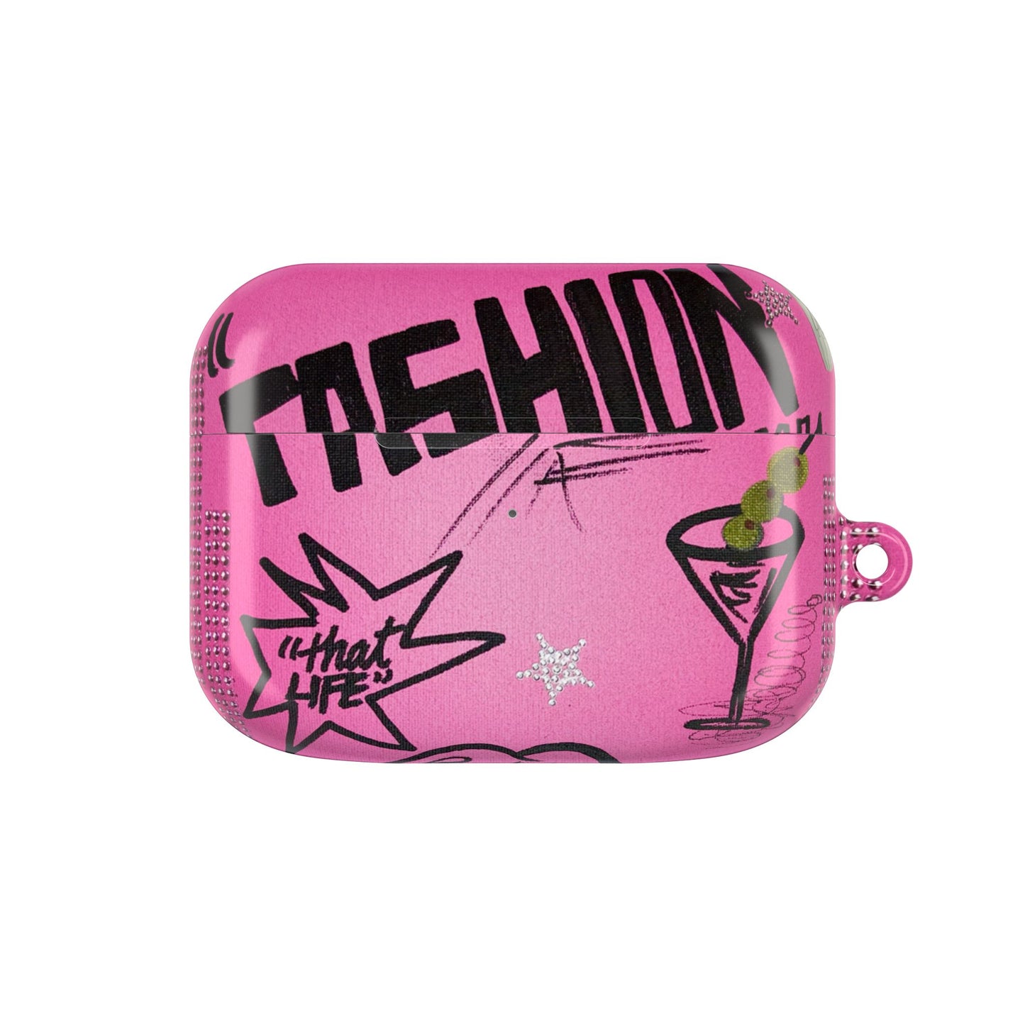 "high fashion" airbrush airpod cases
