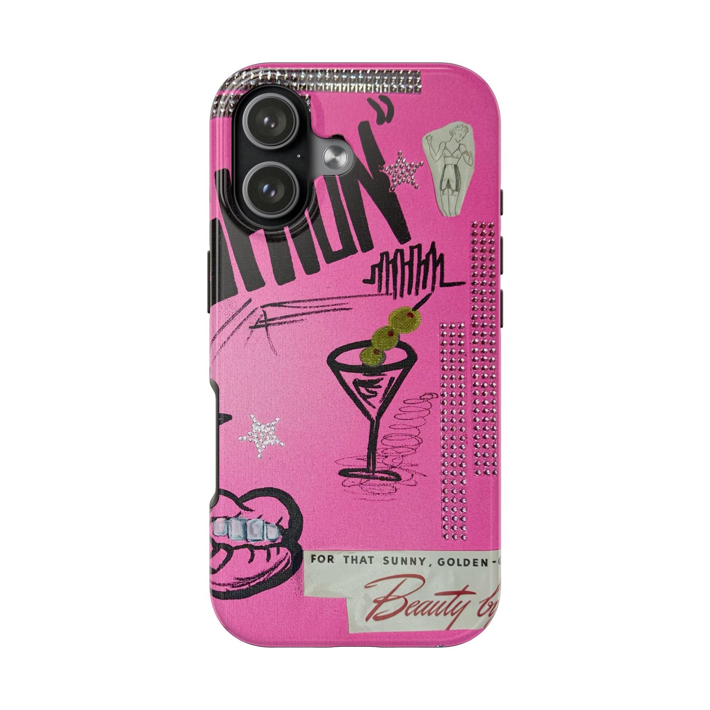 "high fashion" airbrush iPhone case