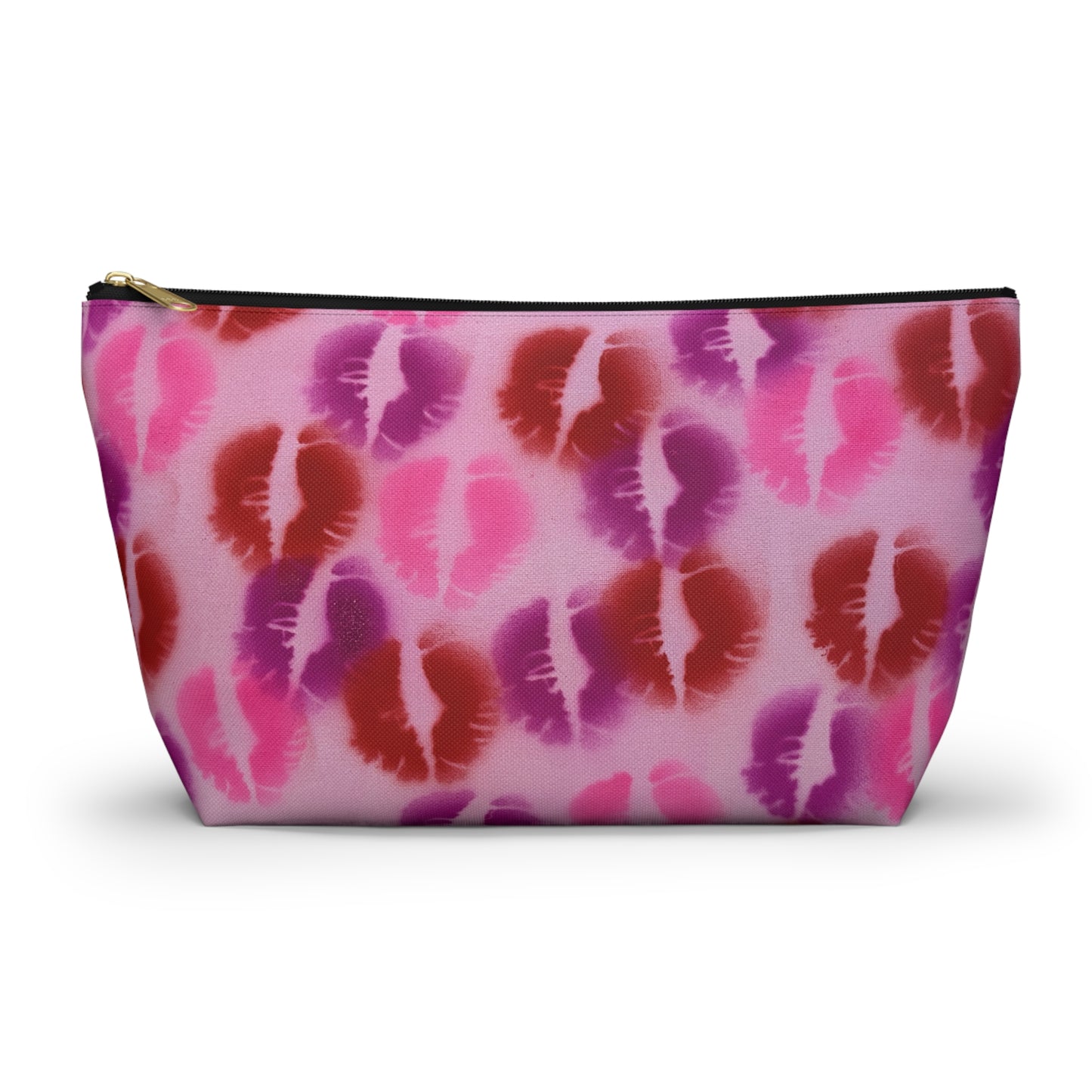"mwah!" airbrush makeup pouch