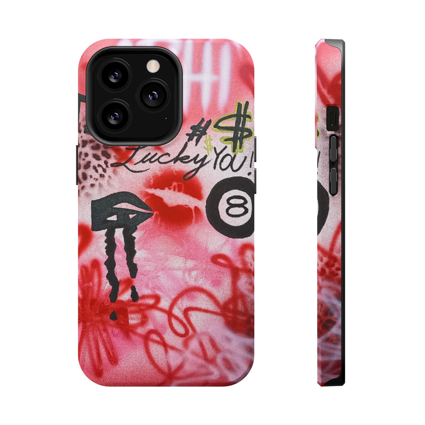 MagSafe "intriguing encounter" airbrush iPhone case