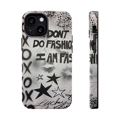 MagSafe "i am fashion" airbrush iPhone case