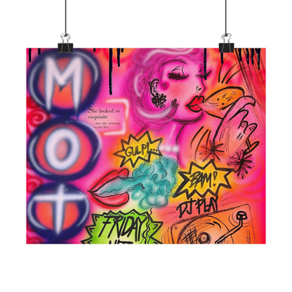 "vegas ventures" airbrush horizontal print