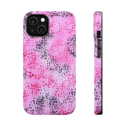MagSafe "pink cheetah pt. 2" airbrush iPhone case
