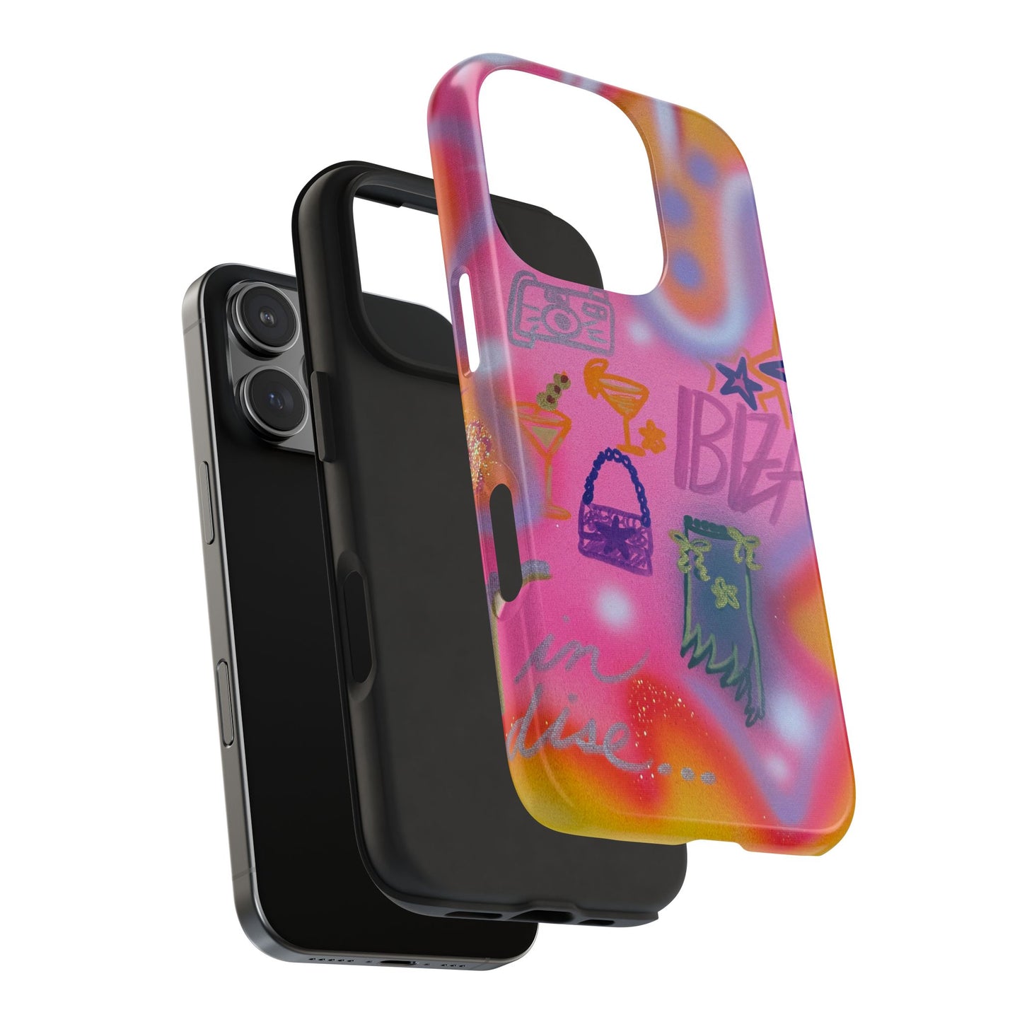 "ibiza" airbrush iPhone case