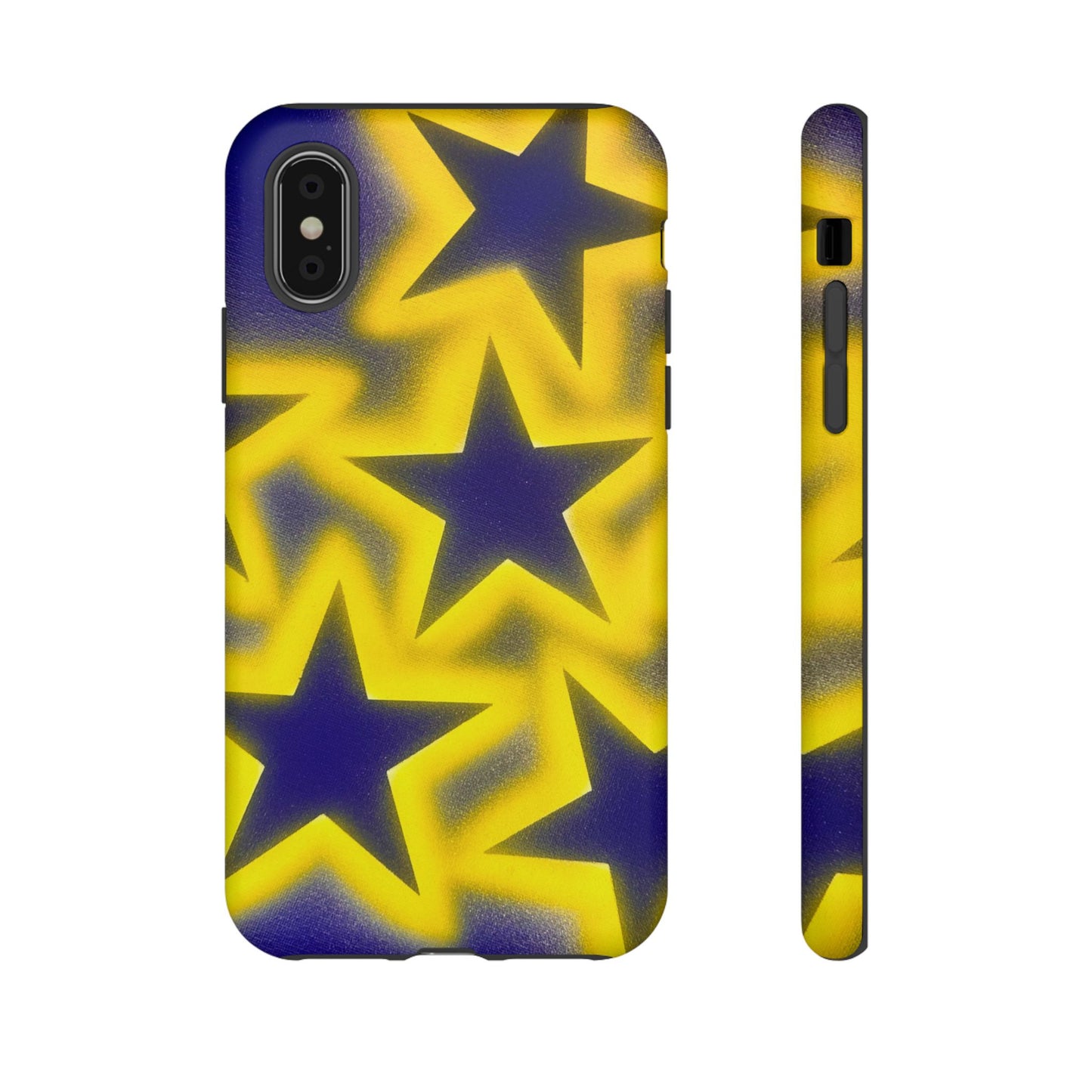"cosmic crush" airbrush iPhone case