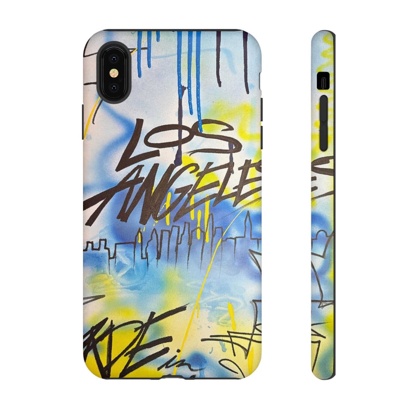 "los angeles" airbrush iPhone case