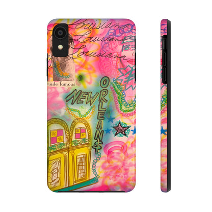 "new orleans, la" airbrush iPhone case