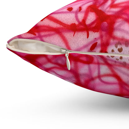 "IT girl" airbrush pillow