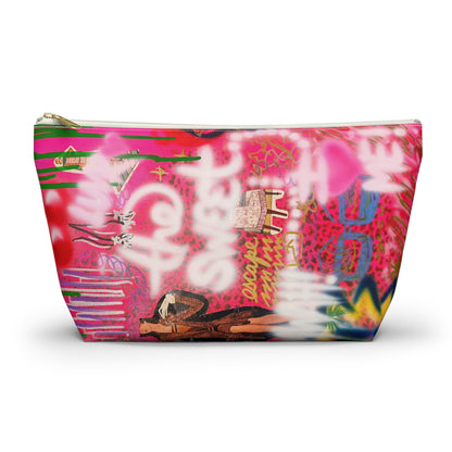 "sweet escape" airbrush makeup pouch