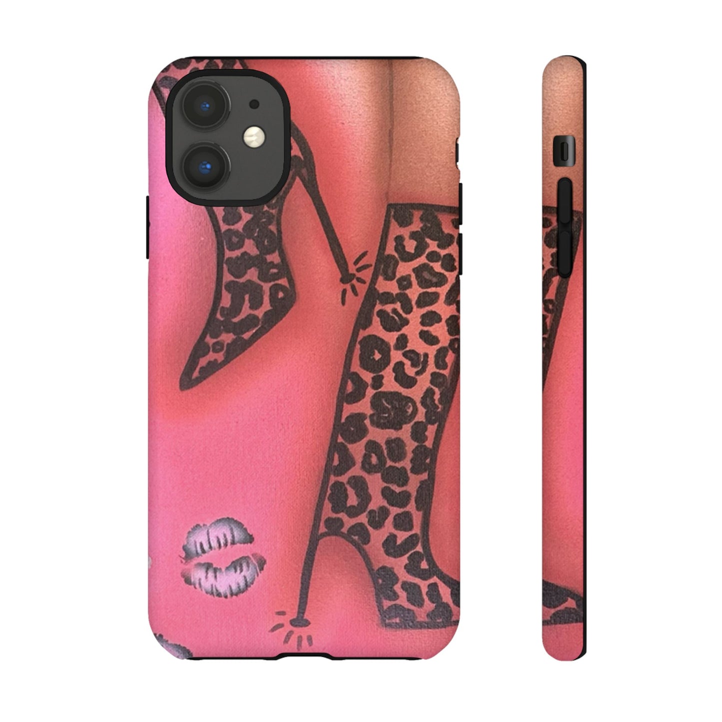 "cheetah boots" airbrush iPhone case