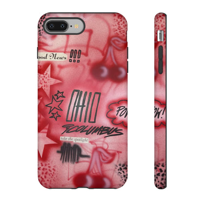 "columbus, ohio" airbrush iPhone case