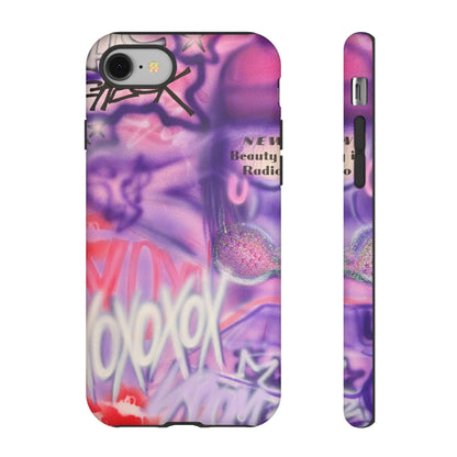 "mic check" airbrush iPhone case