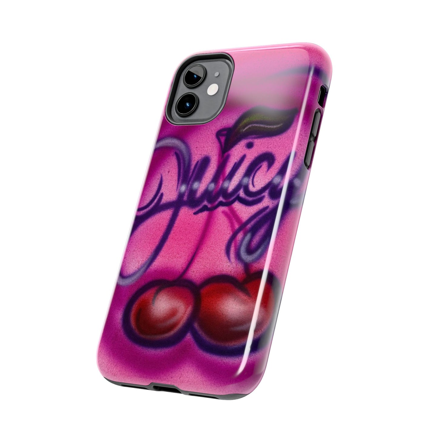 "juicy" airbrush iPhone case