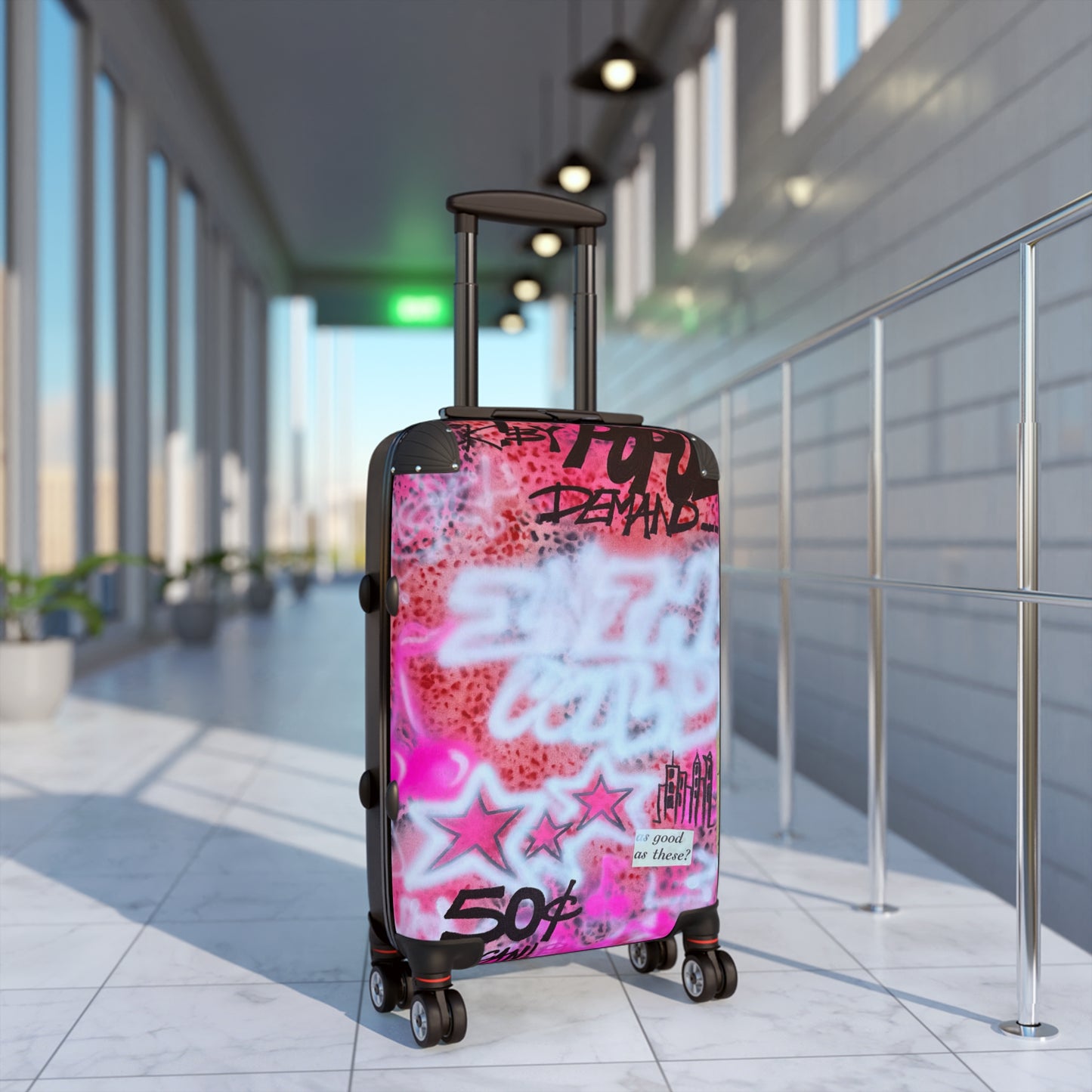 "in the wild" airbrush suitcase