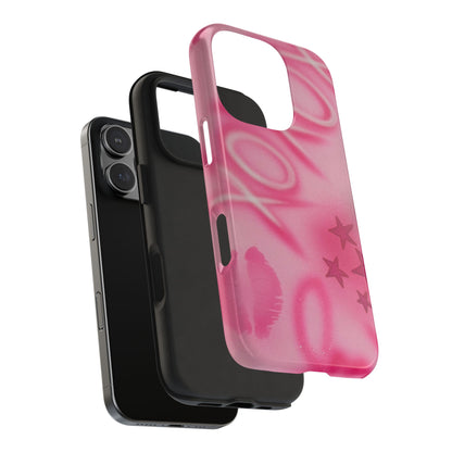 "perfectly pink" airbrush iPhone case