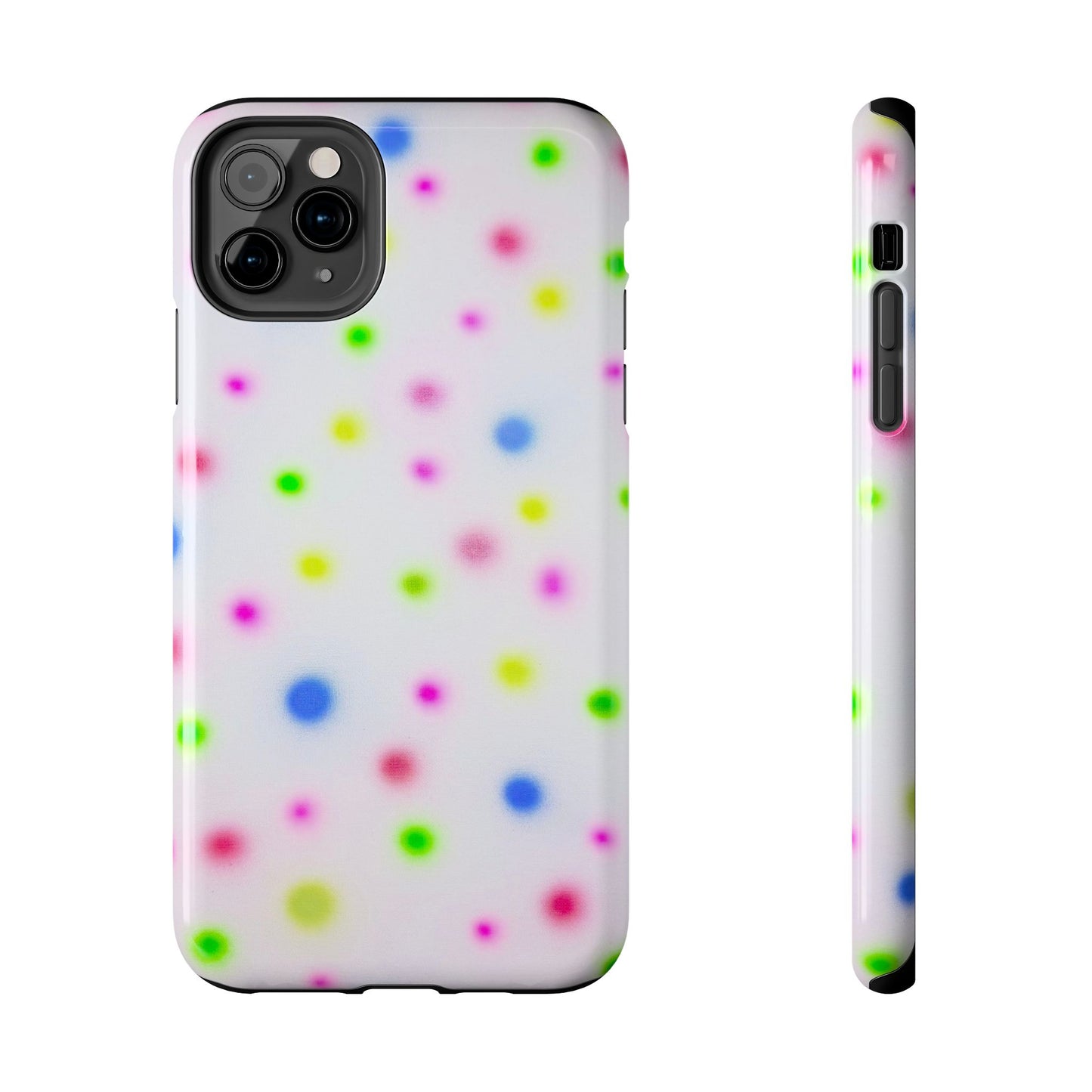 "birthday cake polka dot" airbrush iPhone case