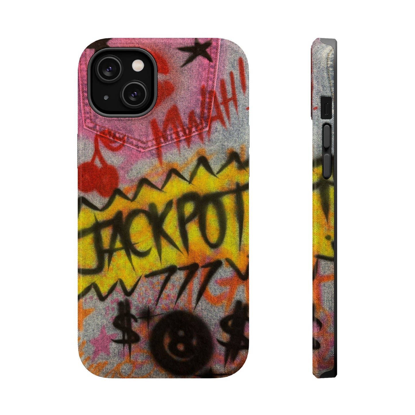 MagSafe "JACKPOT!" airbrush iPhone case