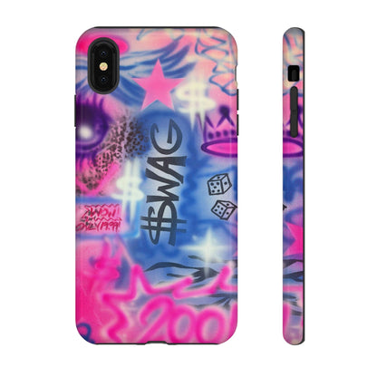 "$wag" airbrush iPhone case