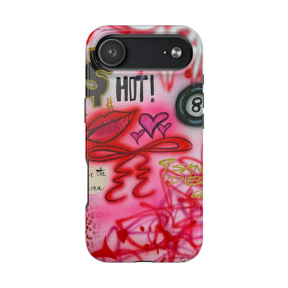 "IT girl" airbrush iPhone case