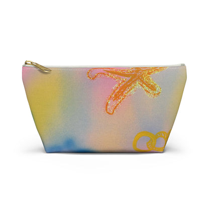 "sweet starfish" airbrush makeup pouch