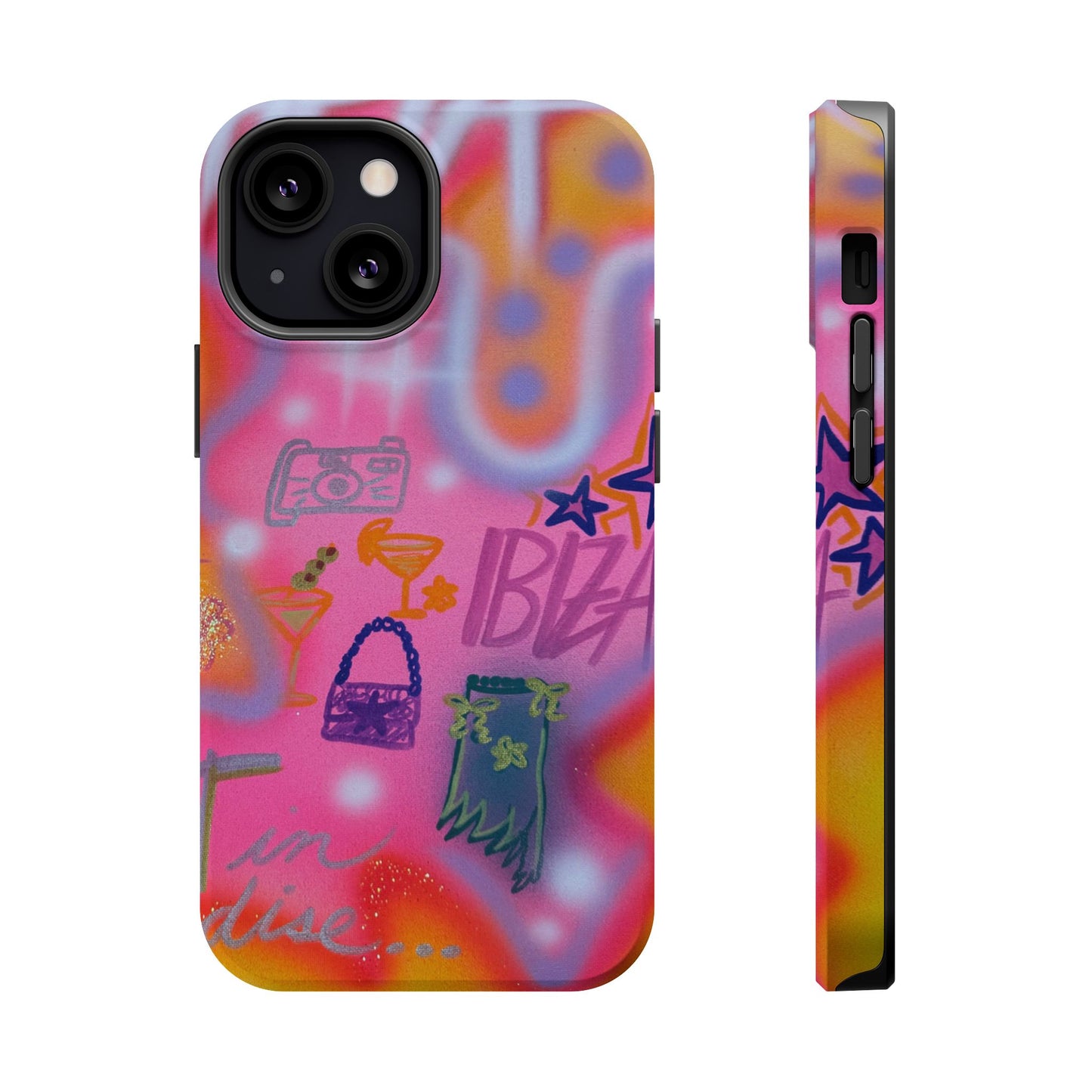 MagSafe "ibiza" airbrush iPhone case