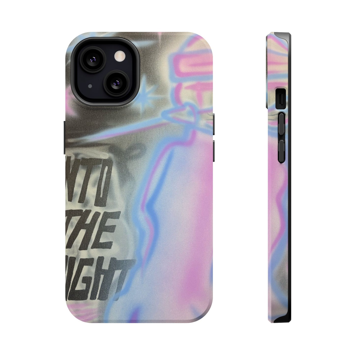 MagSafe "into the night pt. 2" airbrush iPhone case