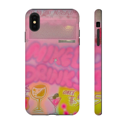 "mixed drinks" airbrush iPhone case