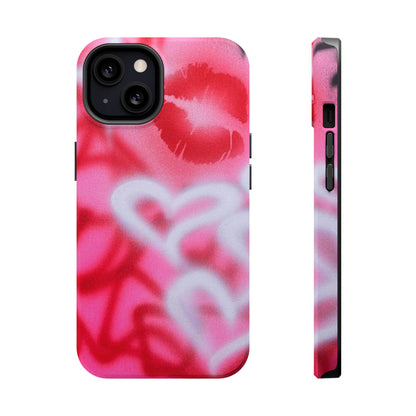 MagSafe "romantic rush" airbrush iPhone case