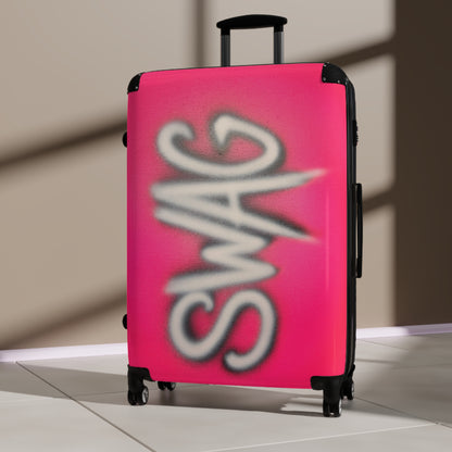 "swag" airbrush suitcase