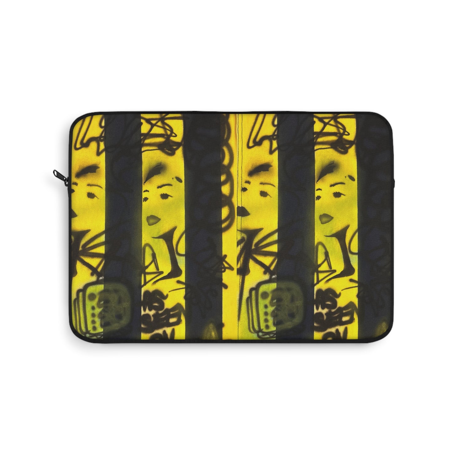 "polo girl" airbrush laptop sleeve