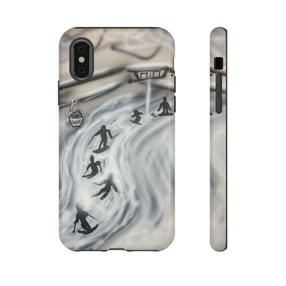 "arctic avalanche" airbrush iPhone case