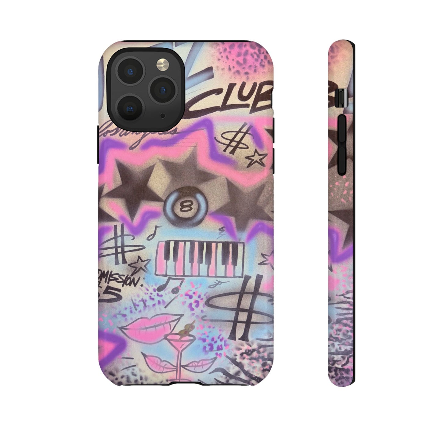 "jazz club" airbrush iPhone case