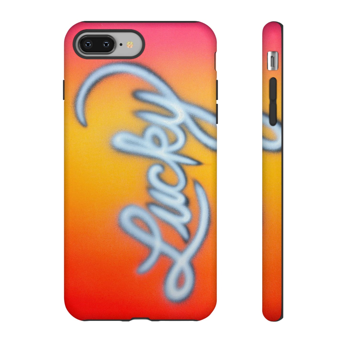 "lucky" airbrush iPhone case