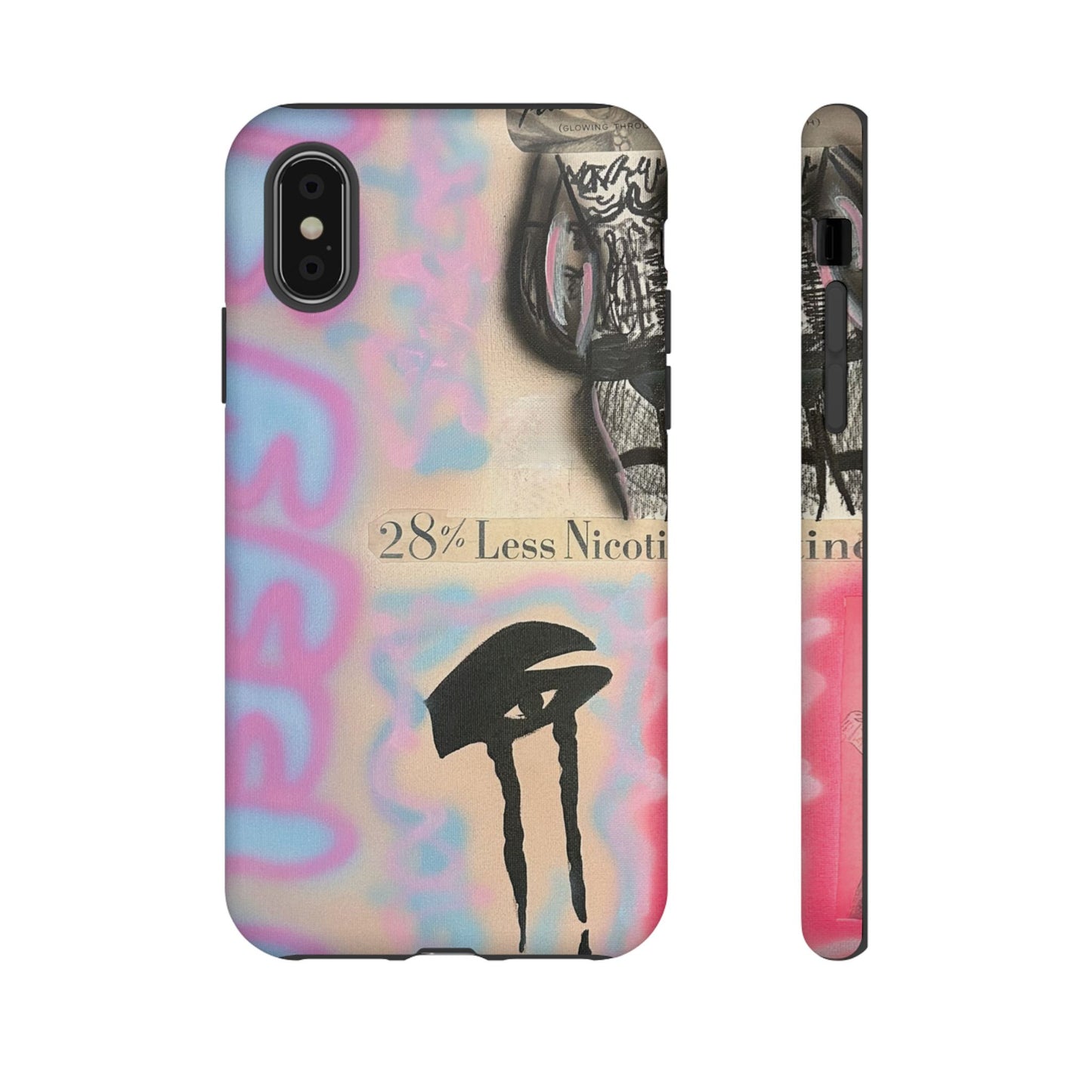 "the feeling" airbrush iPhone case