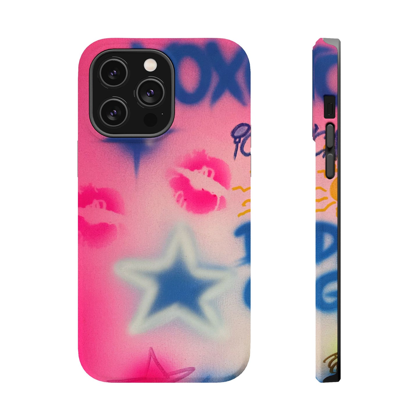MagSafe "star symbol" airbrush iPhone case