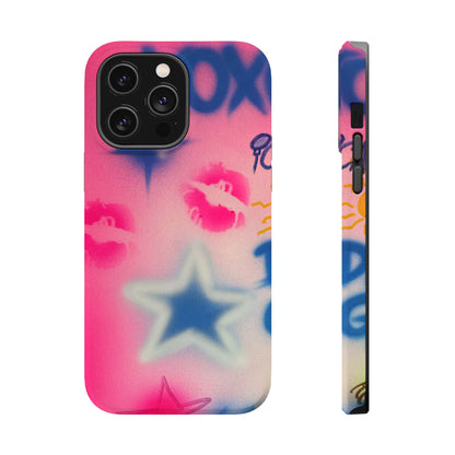 MagSafe "star symbol" airbrush iPhone case