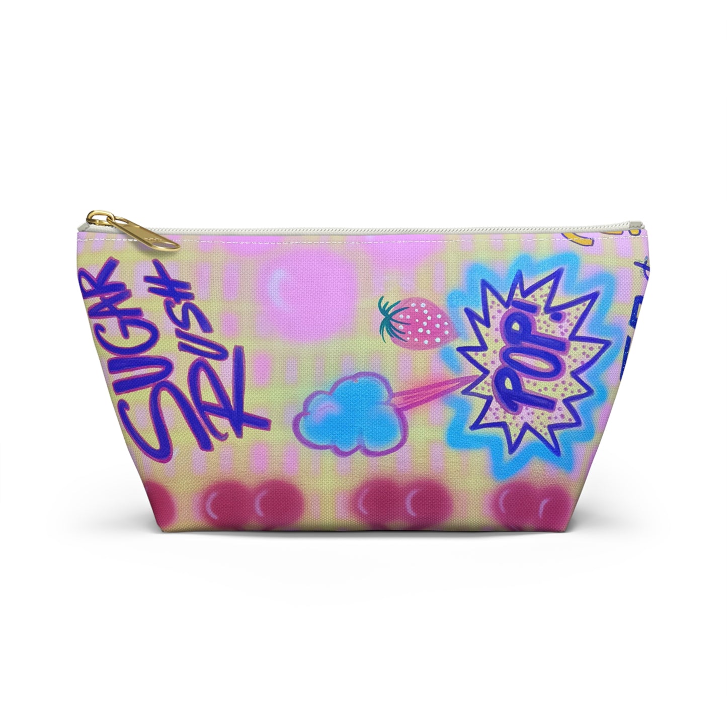 "sugar rush" airbrush makeup pouch