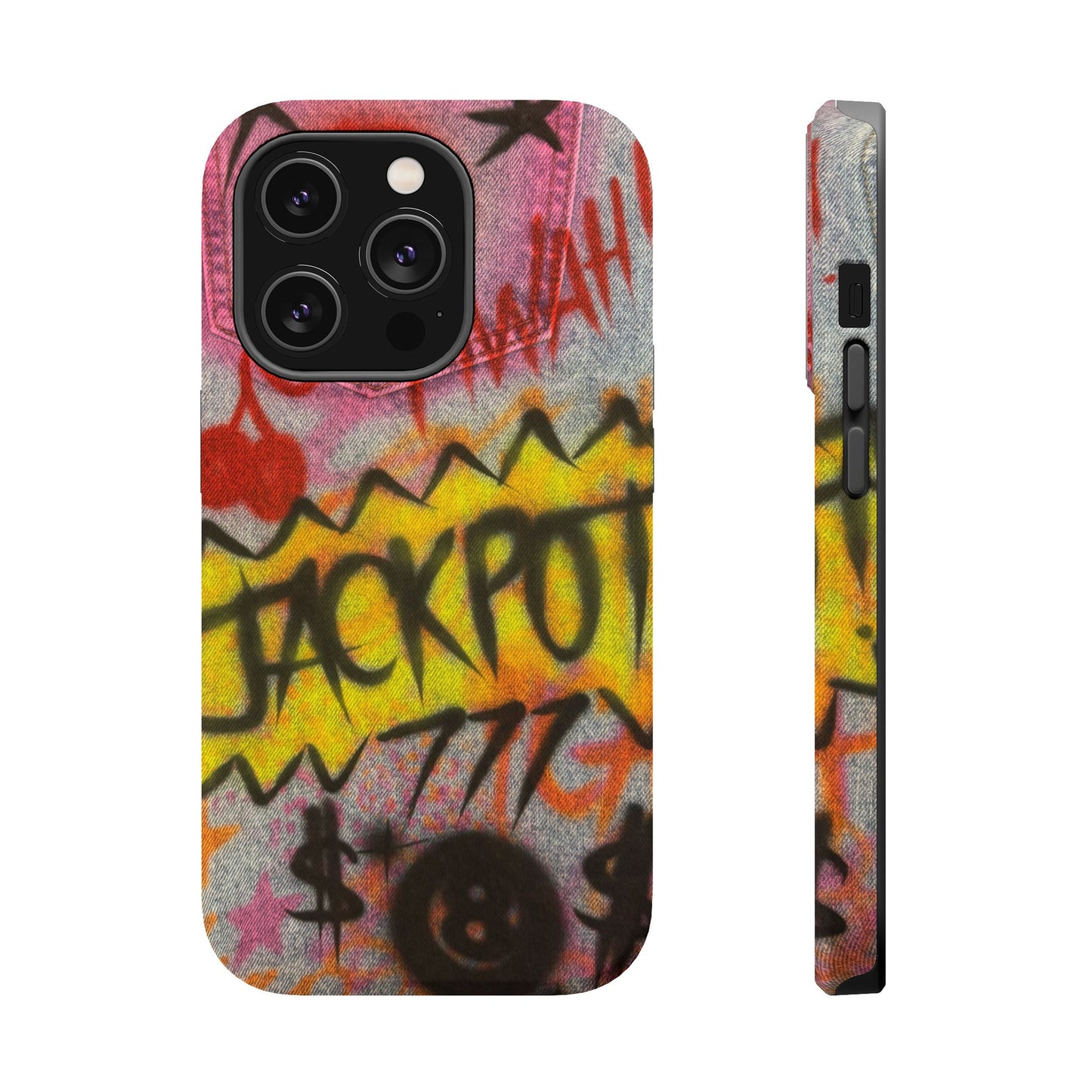 MagSafe "JACKPOT!" airbrush iPhone case